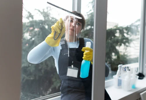 Nettoyage de vitres intérieures et extérieures à Fontenay-le-Marmion